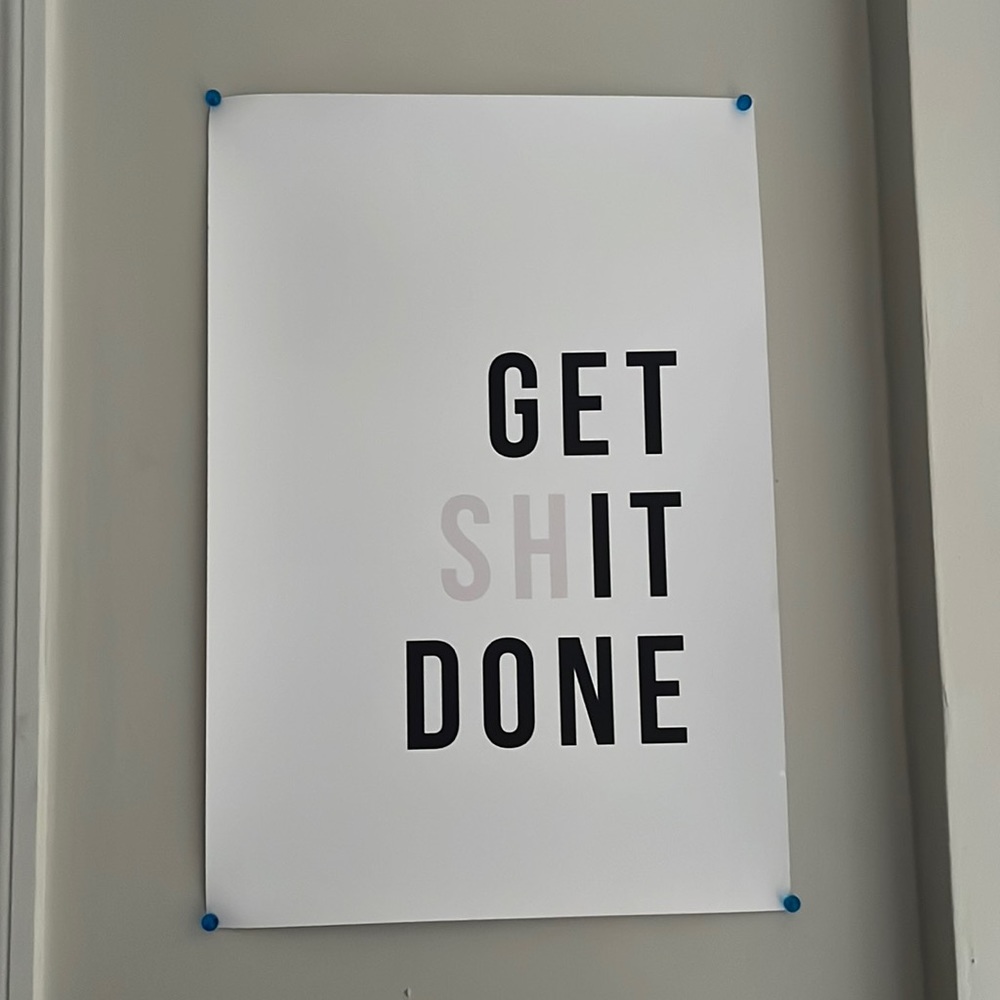 Get **it Done Poster
